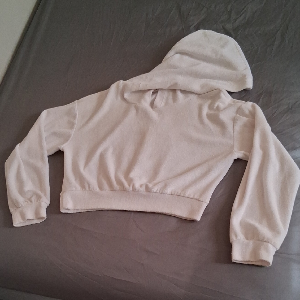 Women's Cream Hoodie Sweater